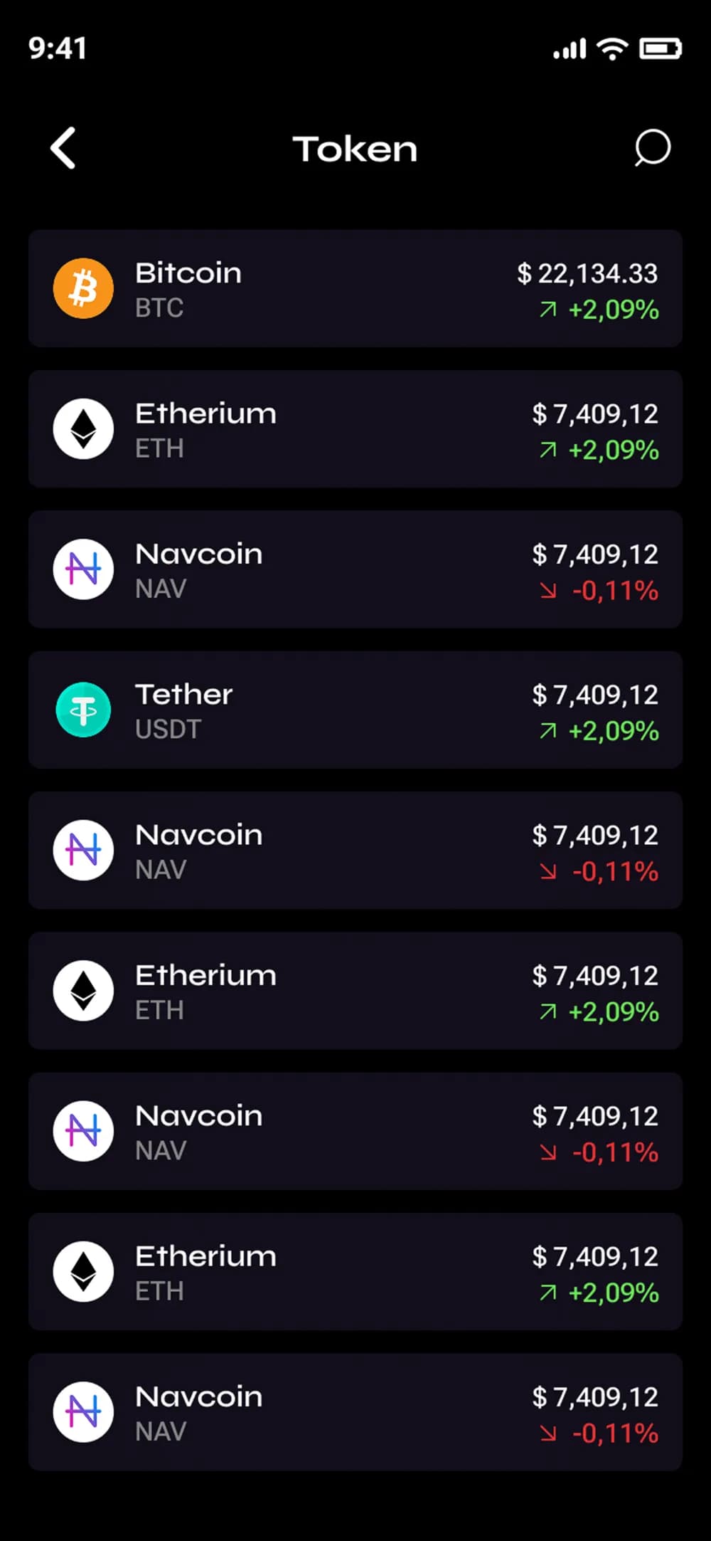 mobile-tokens
